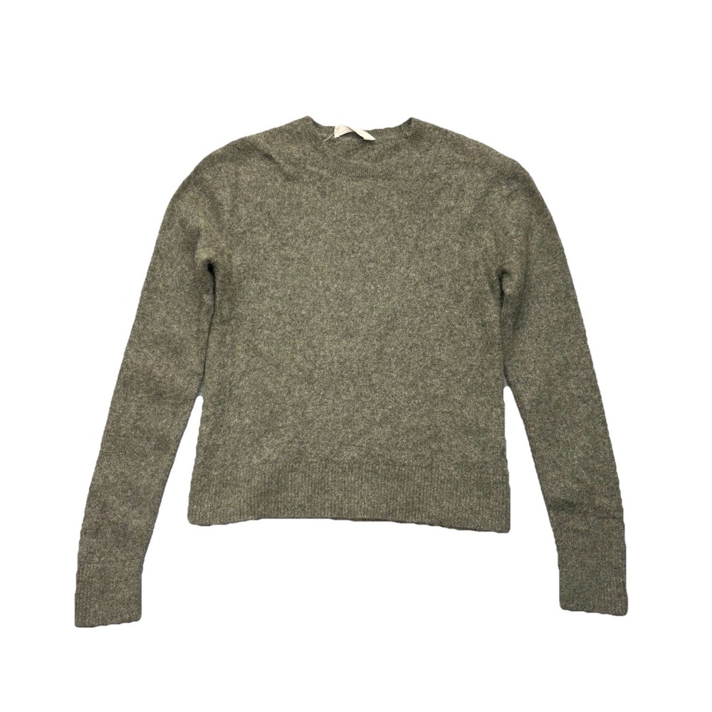 Everlane Recycled Cashmere Crew Neck Sweater Forest‎ Green Size XS Minimalist